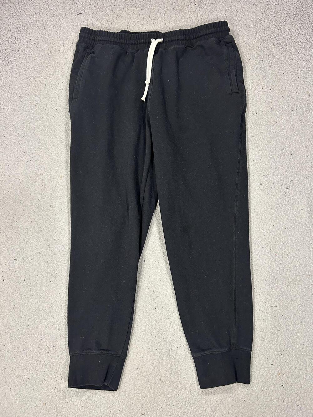 The North Face Sweatpants Mens XL Black Fleece Jogger Elastic Waist Logo Vintage